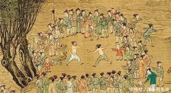 古画吃瓜,穿越时空的美食画卷